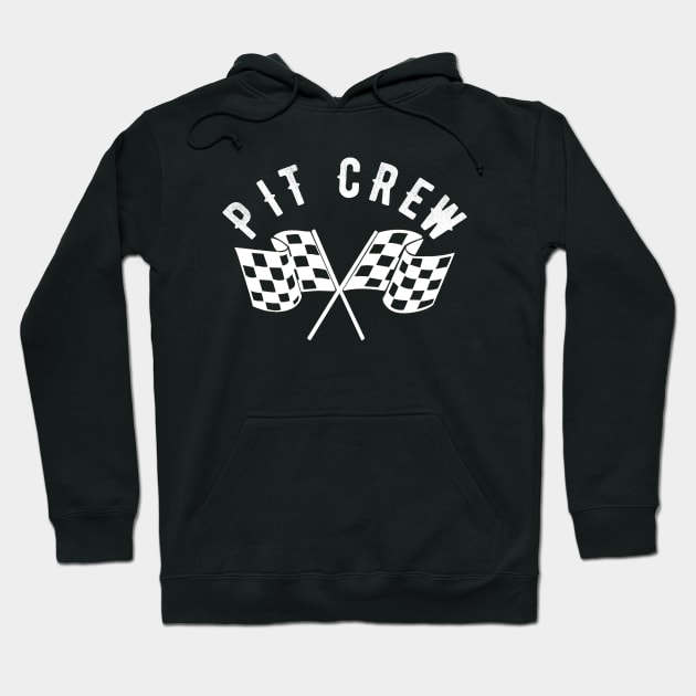 Pit Crew Design for Hosting Race Car Parties Hoodie by OriginalGiftsIdeas